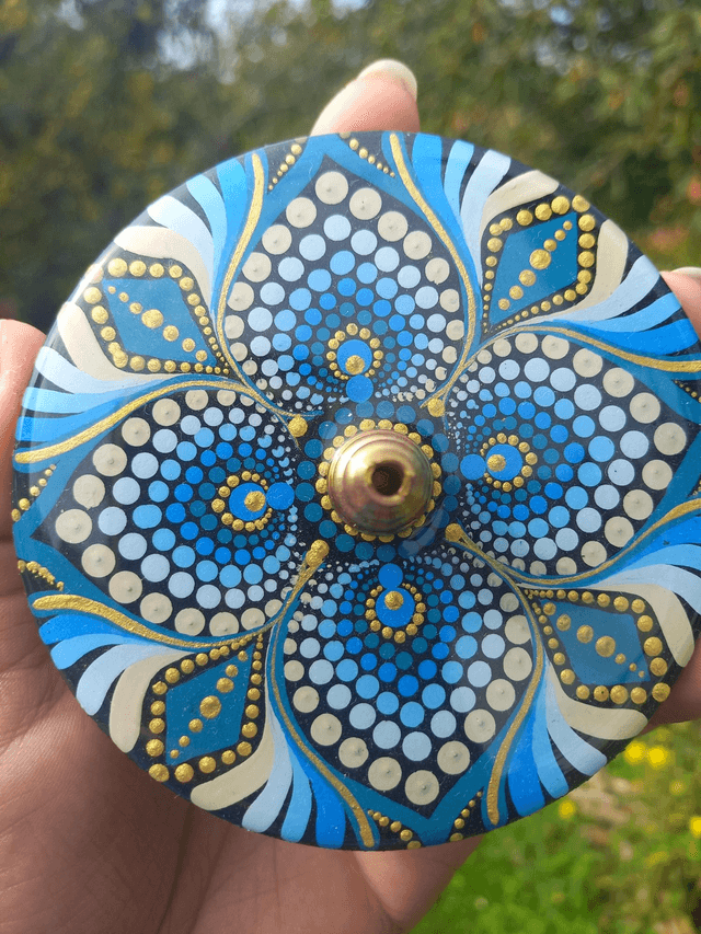 Porte-encens 10 cm "Ressources intérieures"