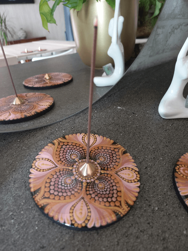 Porte-encens 10 cm "Douce clarté n°2"