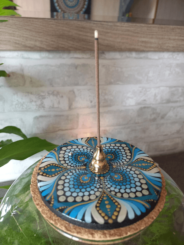 Porte-encens 10 cm "Ressources intérieures"