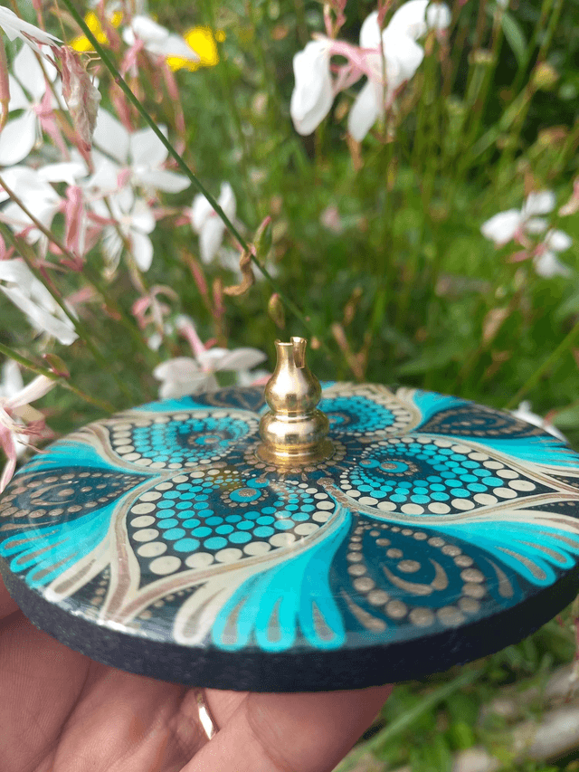 Porte-encens 10 cm "Dans les profondeurs n°2"