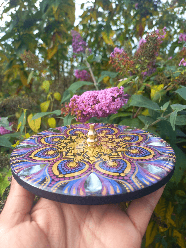 Porte-encens 15 cm "reliance et guidance"