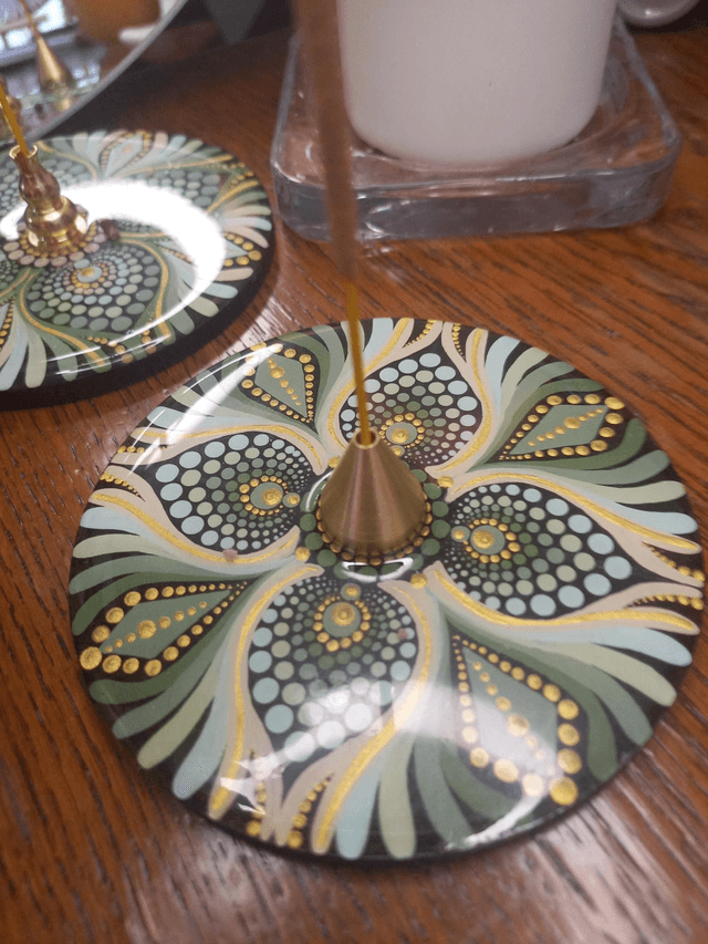 Duo porte-encens "nature calme"