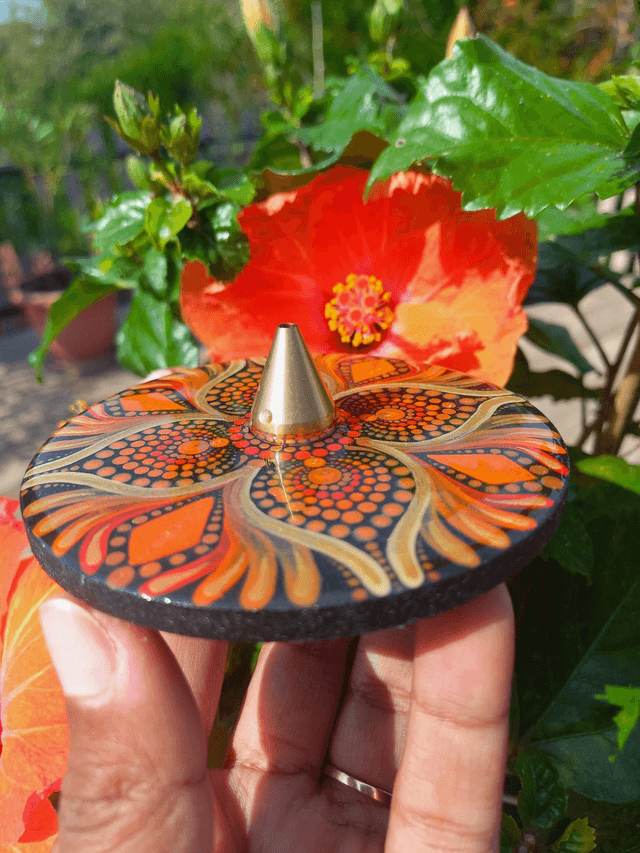 Porte-encens 10 cm "Intensité de vie n°2"