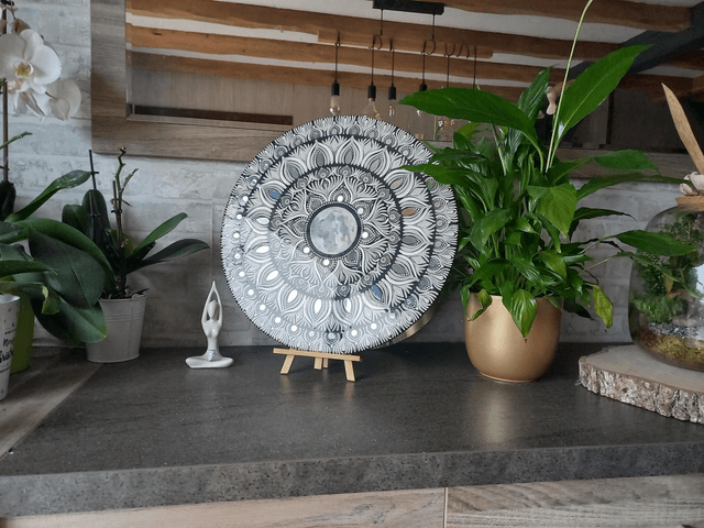Mandala 40 cm "Pleine Lune"