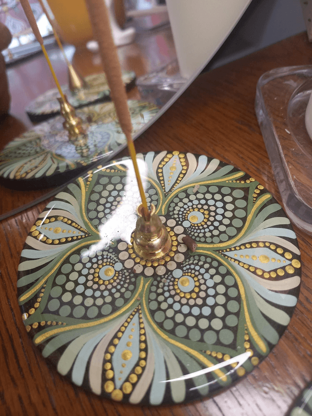 Duo porte-encens "nature calme"