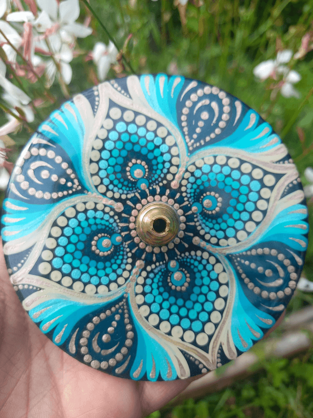 Porte-encens 10 cm "Dans les profondeurs n°2"
