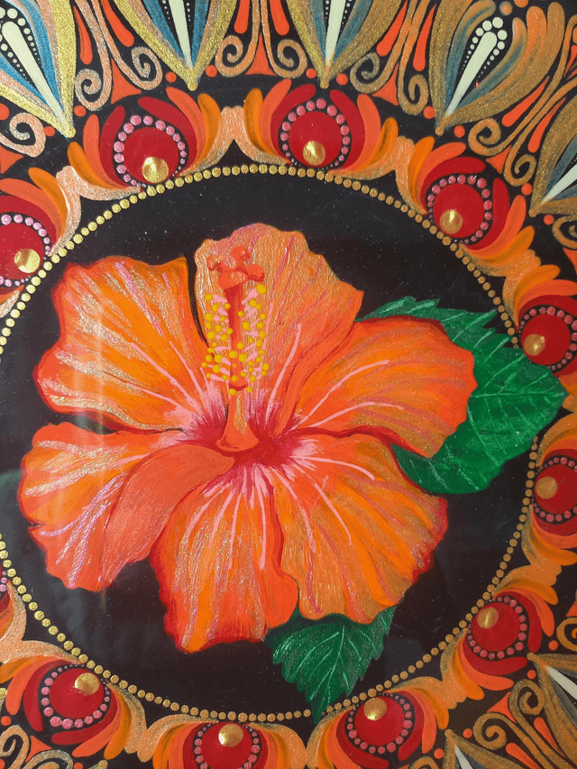 Mandala 55 cm "Générosité et pouvoir d'agir"