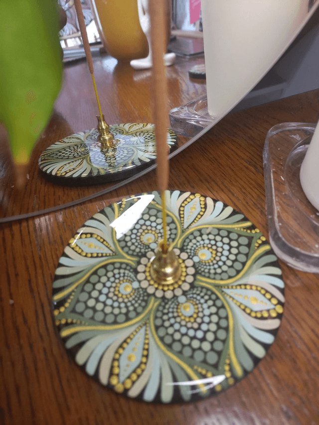 Porte-encens 10 cm "nature calme 1"