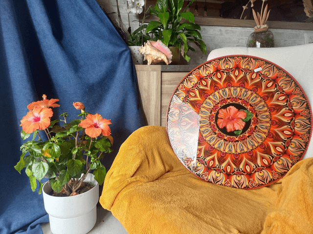 Mandala 55 cm "Générosité et pouvoir d'agir"