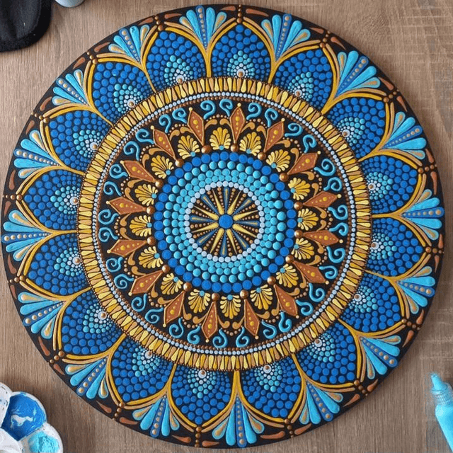 Mandala 40 cm "Joie et harmonie"