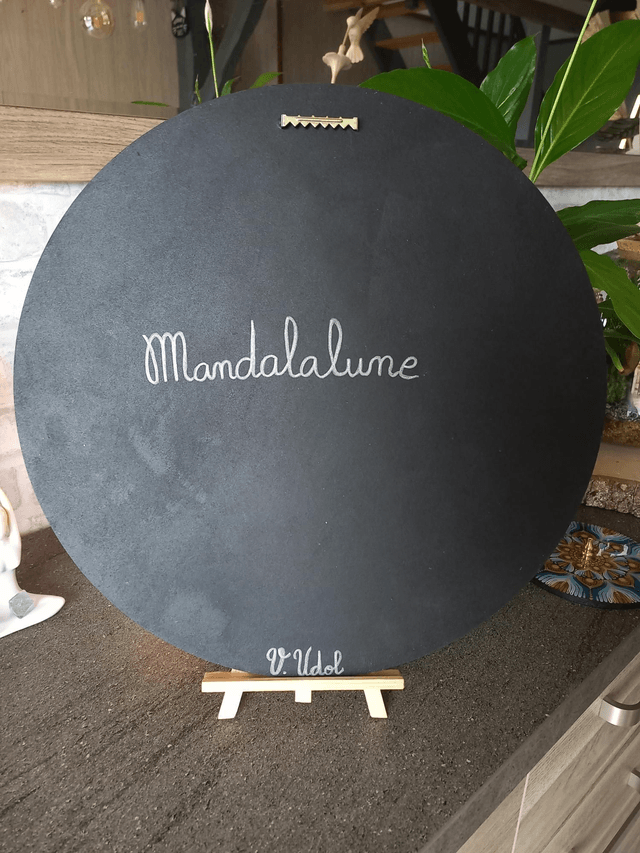 Mandala 40 cm "Pleine Lune"