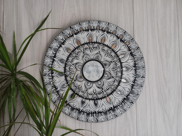 Mandala 40 cm "Pleine Lune"