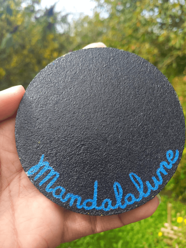 Porte-encens 10 cm Bleu intense