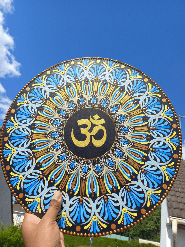 Mandala 40 cm &quot;Om&quot;